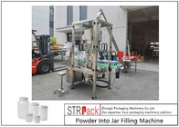 Farmasötik Gıda Maddeleri İçin Otomatik Kavanoz Toz Dolum Makinesi 50L Hazne