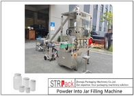 Farmasötik Gıda Maddeleri İçin Otomatik Kavanoz Toz Dolum Makinesi 50L Hazne