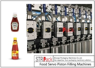 Otomatik Domates Salçası Yapma Makinesi 30 - 50 Şişe / dak Üretim Hattı