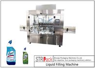 100ml - 1L Otomatik Sıvı Şişe Dolum Makinesi, Clorox / Çamaşır Suyu / Asit Dolum Makinesi