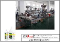 5000 B/H Otomatik Sıvı Kimyasal Dolum Makinesi 0,5 - 5L Gübre için Yüksek Verimlilik
