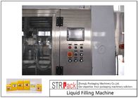 Pestisit Kimyasalları ve Gübre Otomatik Sıvı Dolum Makinesi için Net Ağırlık 6 Kafa Sıvı Dolum Makinesi