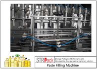 10 Nozul Yemeklik Yağ Dolum Makinesi, Yemeklik Bitkisel Yağ Şişeleme Ekipmanı 0.5-5L 3000 B / H