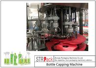 Yerleştirici / Tetikleyici Püskürtme Pompası Kapağı İçin Döner Şampuan Şişesi Kapatma Makinesi