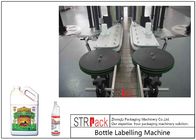 Ön ve Arka Panel Etiketleri İçin Kendinden Yapışkanlı Otomatik Şişe Etiketleme Makinesi