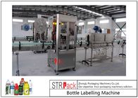 Şişe Kutuları Bardak Kapasitesi 100-350 BPM İçin Tam Otomatik Shrink Sleeve Etiketleme Makinesi