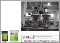 Doypack / Fermuarlı Çanta için Moringa Tohumları Toz Hazır Kese Paketleme Makinesi