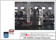 100 - 5000ml Sıvı Sabun Dolum Makinesi Gres Dolum Hattı 0.6 - 0.8MPa Çalışma Gazı Kaynağı
