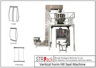 Çok Kafa Kombinasyon Kantarı ile Dikey Çok Kafa Ölçekli Paketleme Makinesi 100 - 5000g Ölçüm Aralığı