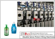 Sıvı Ürünler için Çift Servo Pistonlu Sıvı Dolum Makinesi soslar, salata sosları, kozmetik ürünler, sıvı sabunlar,