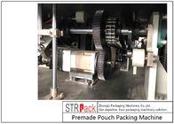 Stand-up Çanta Yemeklik Yağ Torbası Paketleme Makinesi Otomatik 6 Çalışma İstasyonu 50 Torba / Dakikaya Kadar