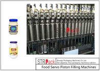 Lineer Mayonez Gıda Sos Yapıştır Şişe Dolum Makinesi 1-5L Hacimsel Piston Dolgu