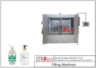 Sabun Köpüren Deterjan İçin Otomatik Kimyasal Sıvı Piston Dolum Makinesi