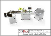 STL-A Damlalıklı Şişe Etiketleme Makinesi Etrafına Sarma 50 - 200 adet/dk
