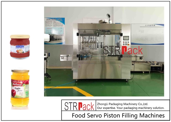 200kg Tam Otomatik Bal Domates Salçası Dolum Sızdırmazlık Paketleme Makinesi 0.4-0.6MPa