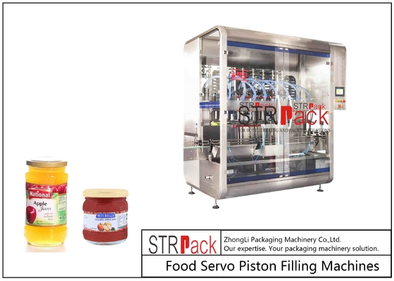 200kg Tam Otomatik Bal Domates Salçası Dolum Sızdırmazlık Paketleme Makinesi 0.4-0.6MPa