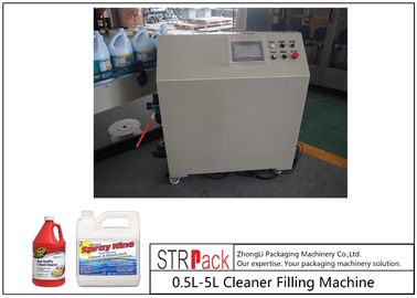 Temizleyici için 1L-1 Galon Otomatik Aşındırıcı Sıvı Dolum Makinesi PLC Sıralı