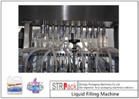 Servo Dalış Nozullu 16 Kafa Köpük Önleyici Otomatik Sıvı Dolum Makinesi