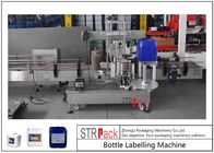 5-25L Yağ Deterjan / Şampuan Drum için Otomatik Çift Taraflı Şişe Etiketleme Makinesi