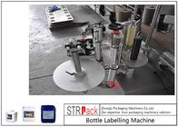 5-25L Yağ Deterjan / Şampuan Drum için Otomatik Çift Taraflı Şişe Etiketleme Makinesi