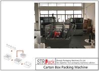 Şişe Dolum Hattı İçin Yüksek Kapasiteli Karton Paketleme Makinesi / Kasa Erektör Makinesi