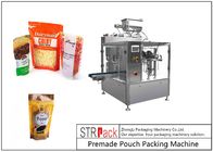 Otomatik Domates Salçası Paketleme Makinesi Sıvı Gıda Paketleme için PLC Kontrollü Doypack Torba Döner Paketleme Makinesi