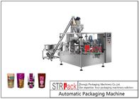 CE onaylı Doypack otomatik un dolum süt tozu paketleme makinesi