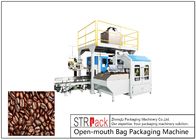 5kg Kahve Çekirdekleri PE Açık Ağızlı Torbalama Makinesi 0.7Mpa 380V 50Hz