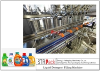 Kapatma Paketleme Hattı ile Otomatik Şişe Şampuan Sıvı Deterjan Dolum Makinesi