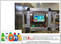 Kapatma Paketleme Hattı ile Otomatik Şişe Şampuan Sıvı Deterjan Dolum Makinesi